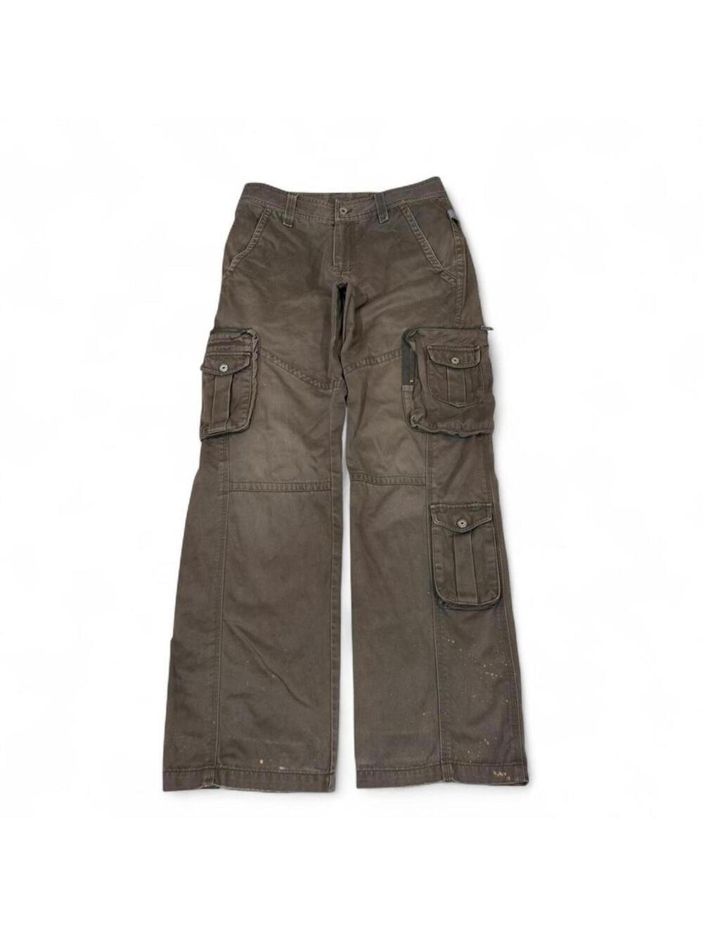Polham straight fit multi pockets cargo